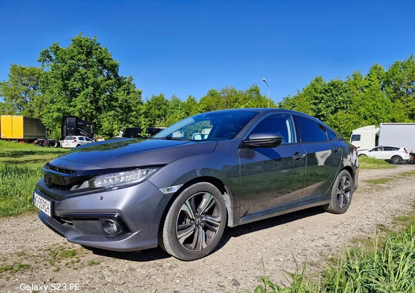 Honda Civic cena 79000 przebieg: 76700, rok produkcji 2020 z Siedlce małe 497